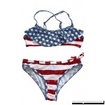Ytwysj Girl's Swimsuits,4th July American Flag Print Stars & Stripes Flounce Bikini Swimsuit for Kids Flag B07D8ZCKWQ